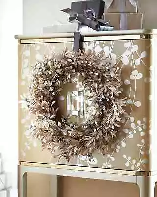 Jim Marvin Pearly Mistletoe Christmas Wreath 24   ($198) W/tax • $165