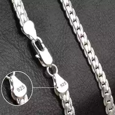 20-60cm 925 Sterling Silver Luxury Brand Design Noble Necklace Chain Jewelry • $7.95