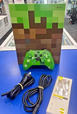 $290 • Buy Microsoft Xbox One S Limited Edition Minecraft Console 1TB - 1681