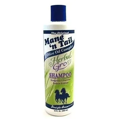 Mane 'n Tail 'HERBAL GRO' Natural Botanical Blend SHAMPOO - 12 Fl. Oz. / 355  ML • $14.95