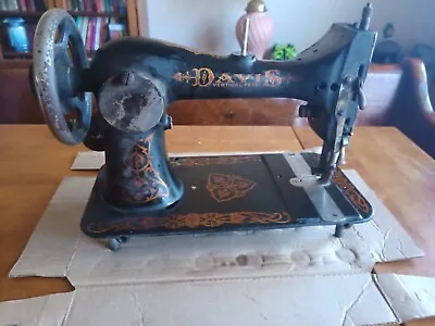 Antique Sewing Machine Davis Vertical Feed Parts Repair Or Restore Estate Find • $79.99