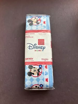 Mickey Mouse Border Material 4 1/2 Yds. New Blanket Binding • $15
