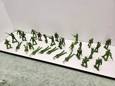 MPC- Multiple Products Corp Toy Soldiers Figures Army Men Lot Of 32 • $6.99