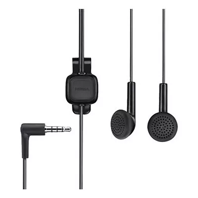 $4.92 • Buy Genuine Nokia WH-102 3.5mm Stereo Handsfree Headset Earphones For Feature Phones