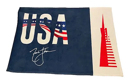 $30 • Buy 2023 Ryder Cup USA Captain Zach Johnson Signature Golf Towel