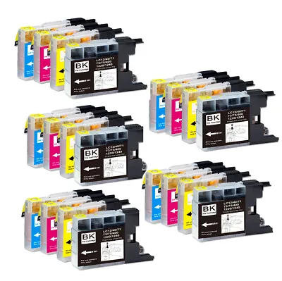 20 Pack Ink Jet Cartridges Fits Brother LC75 LC71 MFC-J280W MFC-J425W MFC-J430w  • $22.99