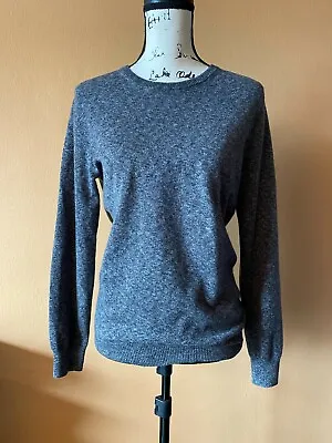 J.Crew Collection Gray 100% Cashmere Crew Neck Sweater Size XXS 2XS • $39.99