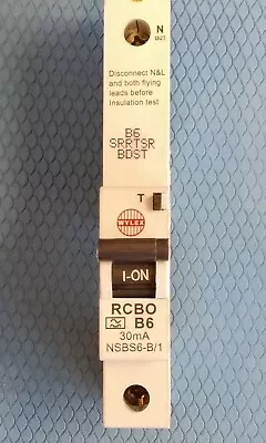 Wylex Consumer Unit Nh Rcbo Nsbs B Type And C Type • £9.99