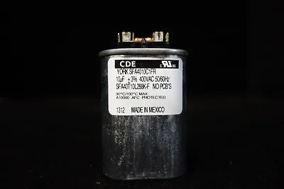 York 10 UF 400 VAC Oval Capacitor For 175 W MH New IN Box No PCBs • $11.25