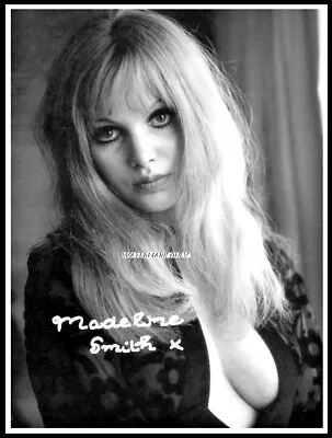 Madeline Smith Autographed Cotton Canvas Image. Limited Edition (MS-202)  • $12.11