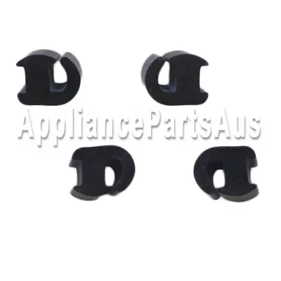 4x Genuine Chef Westinghouse Gas Stove Rubber Trivet Foot P/N 0523001033 • $34.95