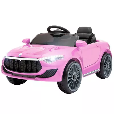 Rigo Kids Ride On Car Battery Electric Toy Remote Control Pink Cars Dual Motor • $138.95