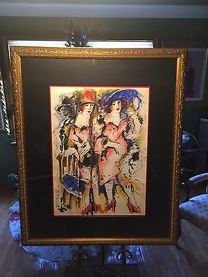 LARGE Zamy Steynovitz Original Watercolor Signed With COA • $3500