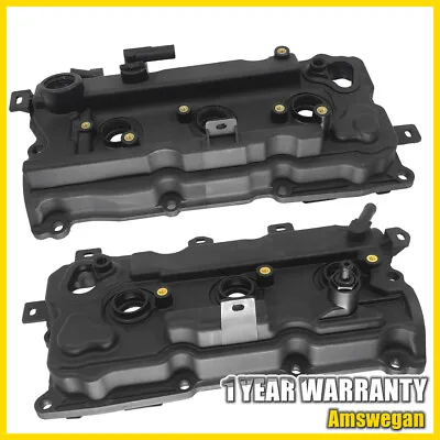 Left & Right Engine Valve Cover W/ Gasket Fit 2009-2015 Nissan Quest Murano • $44.49
