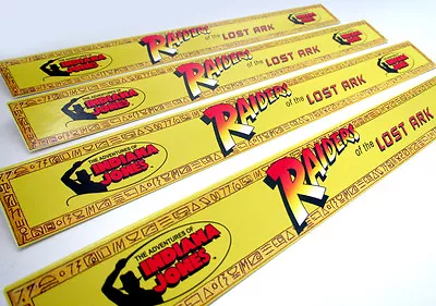 CUSTOM VINTAGE STYLE SHELF TALKERS For INDIANA JONES  RAIDERS OF THE LOST ARK  • $17.50