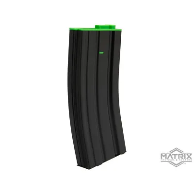 Matrix Metal 300rd Hi-Cap Magazine For M4/M16 Series Airsoft AEG Rifles Color... • $14.99