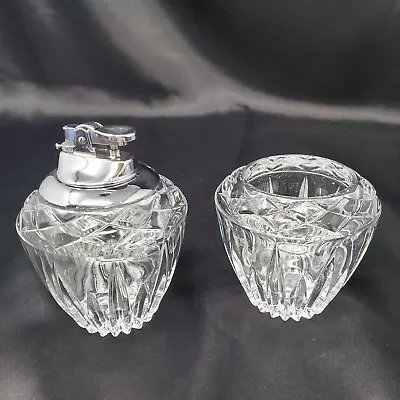 Vintage Princess House Highlights Crystal Table Lighter Candlelite Vase • $32.82