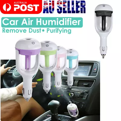 $16.95 • Buy Mini Car Air Purifier Diffuser Aroma Essential Oil Fresh Mist Humidifier Home AU