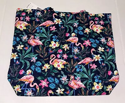 New Vera Bradley Tote Bag Purse Flamingo Garden Party • $64.99