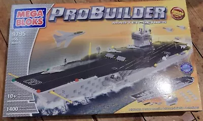 Mega Bloks Probuilder Master Series USS Nimitz 9795 • £400