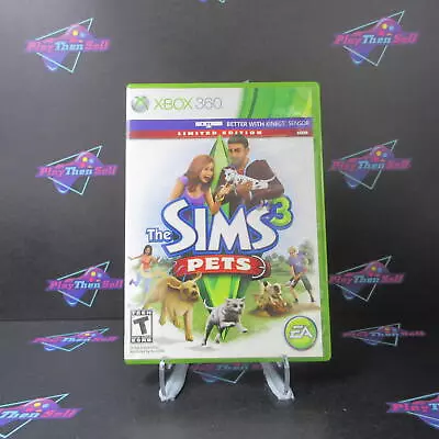 The Sims 3 Pets Limited Edition Xbox 360 - Complete CIB • $19.95