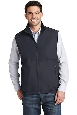 Port Authority Mens Heavyweight Fleece Zipper Reversible Charger Vest J7490 • $46.42