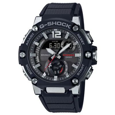 G-Shock G-Steel Carbon Core Guard Bluetooth Solar Black Watch GShock GST-B300-1A • $499
