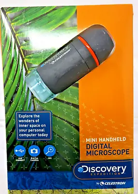 Celestron Mini Handheld Digital Microscope Model 44304 Discovery Expedition EUC • $25.99