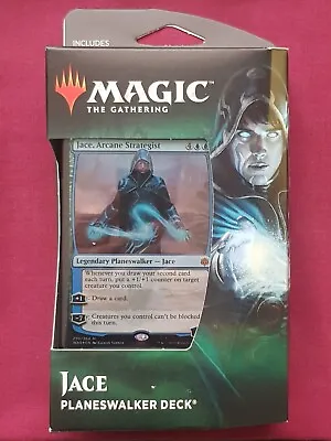 Magic The Gathering WAR OF THE SPARK JACE PLANESWALKER DECK New Sealed MTG • $89.99