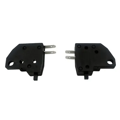 2 Pairs Motorcycle Accessories Universal Black Front Brake Stop Light Switch • $6.64