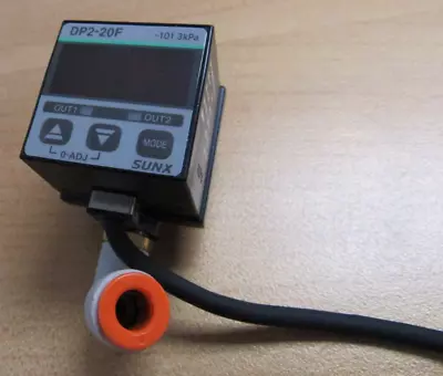 $27 • Buy Lot Of 2 SunX Model: DP2-20F Pressure Sensor 31  Cable NPN And Analog Out