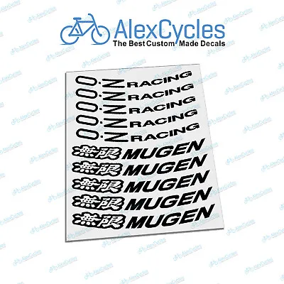 Japan Material 17' Mugen M12 Oz Racing High Quality Replacement Sticker Set • $47.70