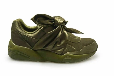 $263.14 • Buy Womens Puma Bow Sneaker By Rihanna Fenty X Puma - 36505404 - Olive Trainers