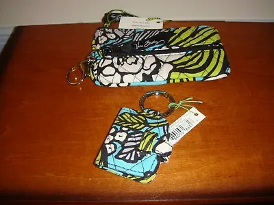 Vera Bradley Coin Key And Mirror Mirror Keychain Island Blooms • $36.99