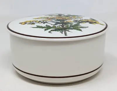 VTG Villeroy & Boch Botanica Chrysanthemum Mum Floral Trinket Box Dish CP22 • $13.93
