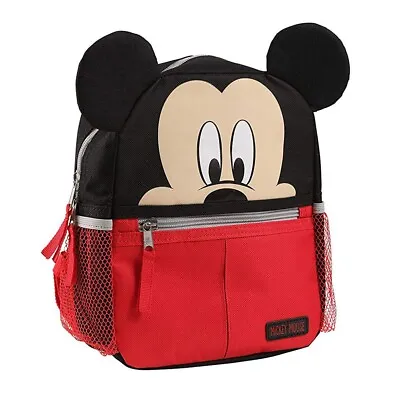 DISNEY MICKEY MOUSE  Backpack For Little Kids Toddler Bag - Missing Leash Strap • $19.95