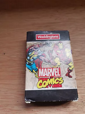 Complete Waddingtons Marvel Comics Retro Playing Cards Pack • £3.99