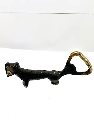 Hakuli Dachshund Dog Brass Figural Bottle Opener • $19.99