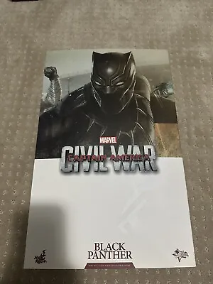 Hot Toys MMS363 Civil War Black Panther 1/6 Scale Action Figure • $350