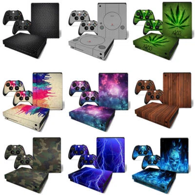 Xbox One X Console Controller Skins Decal Sticker Covers Set Vinyl • $11.24