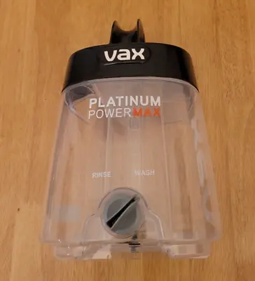 Genuine Vax Platinum Power Max Clean Water Tank Complete With Caps. • £29.99