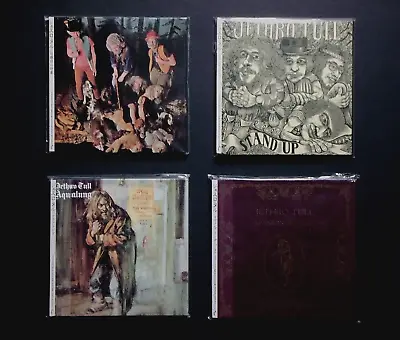 Jethro Tull Stand Up  Aqualung + 2 Japan Mini Lp CDs W/Obi Rare Like New • $69.06