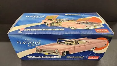 Sun Star 1958 Lincoln Convertible 1/18 Bc23 • $126