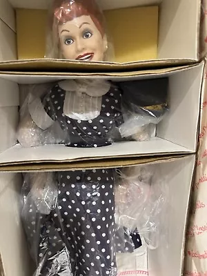 I Love Lucy Lucille Ball 1990 Hamilton Collection Porcelain Doll 18  In Box • $50