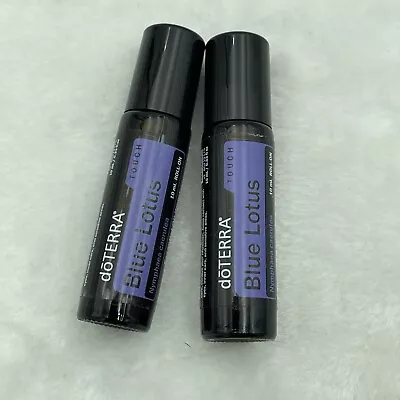 NEW & SEALED - Pack Of 2 DoTERRA Blue Lotus Touch 10ml Roll On EXP 2028 06 • $35.99