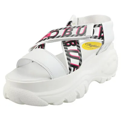 Buffalo Bo Womens White Platform Sandals • $107.25