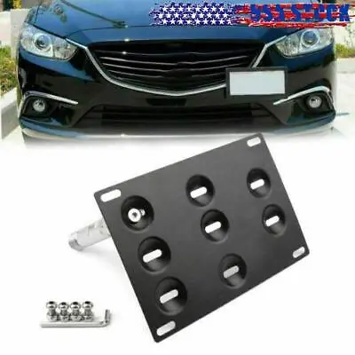 Front Bumper Tow Hook License Plate Mounting Bracket Holder Fit For Mazda 3 6 • $18.65