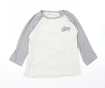 £5.25 • Buy VANS Womens Green Cotton Basic T-Shirt Size M Round Neck