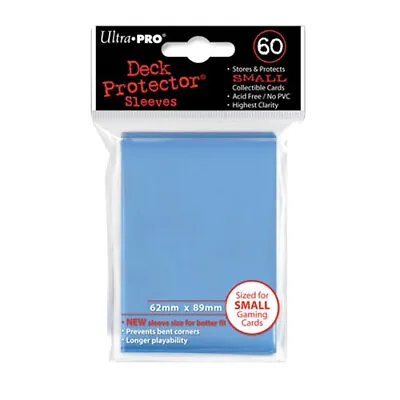 Ultra Pro - Deck Protector Sleeves - Light Blue - 60 Piece For Yugioh • £5.13