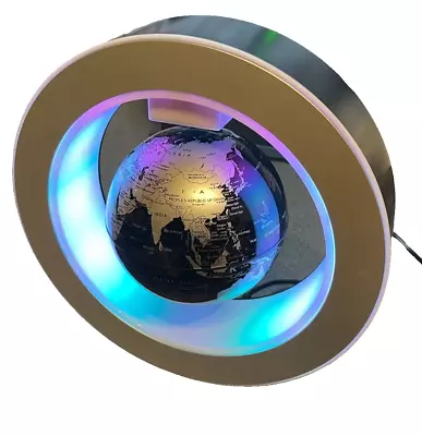 Levitation Floating Magnetic Globe Globe Electric Rotating World Map With LED • £18.99